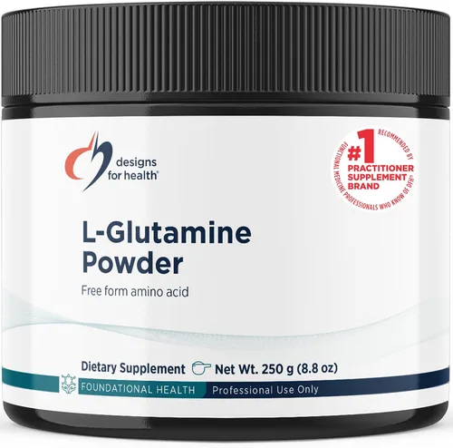 Vista 8 de Designs for Health L Glutamina en polvo – Suplemento de aminoácidos de 3000 mg para apoyar la recuperación muscular, digestiva, inmune + salud