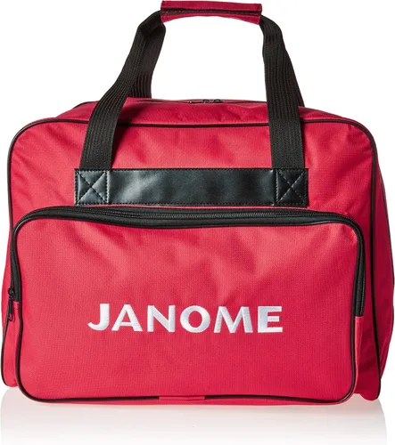 Vista 6 de Bolsa para máquina de coser Janome, color rojo