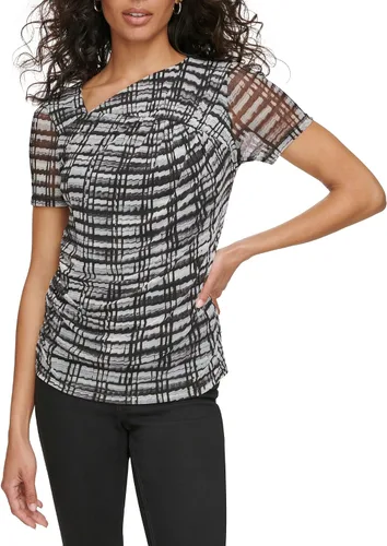 Vista 2 de Calvin Klein Blusa de punto sin mangas Plus para mujer
