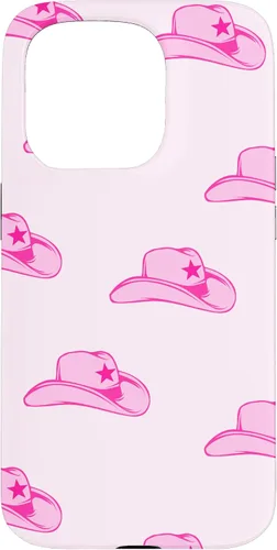 Vista 14 de Funda con estampado de sombrero de vaquero rosa para iPhone 13 Pro Max