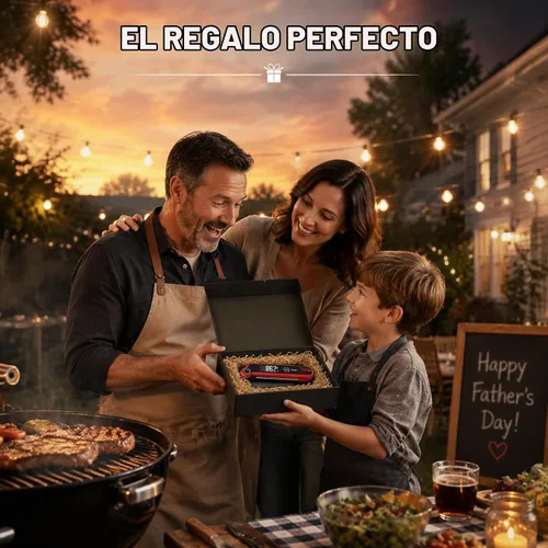 Vista 7 de TempPro TP620 Termómetro digital para carne con termopar de 0.5 SEC, termómetro de cocción de lectura instantánea con LCD retroiluminado automático