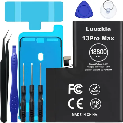 Vista 10 de Nueva batería de 23900 mAh compatible con iPhone 12/12 Pro, batería de repuesto de gran capacidad compatible con iPhone 12/12 Pro, con kits