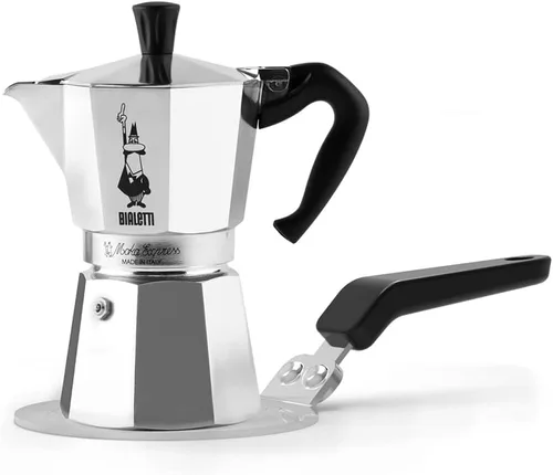 Vista 6 de Bialetti Cafetera de inducción Venus (6 tazas) y placa de inducción