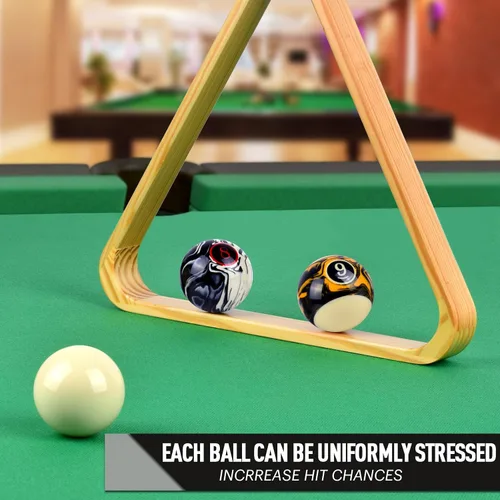 Vista 6 de Billiard Balls Complete 16 Ball Set, Pool Balls Billiard Set 2-1/4" Regulation Size,New Upgrade Billiards Professional Pool Table Balls
