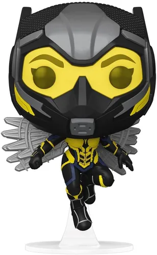 Vista 5 de POP Marvel: Ant-Man and The Wasp: Quantumania - Figura de vinilo de Wasp Funko (con funda protectora de caja compatible), multicolor, 3.75 pulgadas