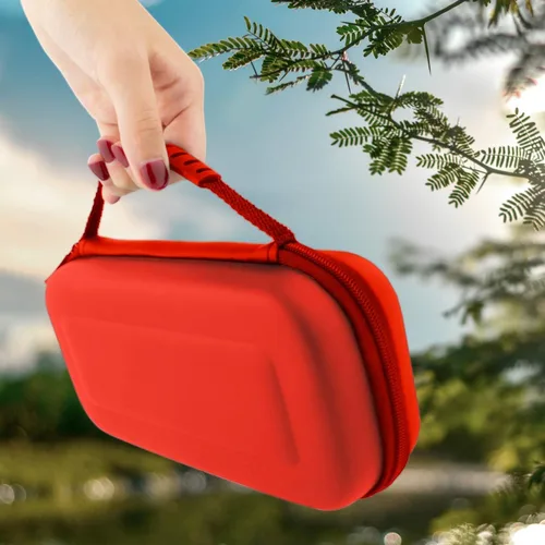 Vista 6 de Funda de transporte para Nintendo Switch Lite Funda de transporte portátil con almacenamiento para juegos y accesorios Switch Lite