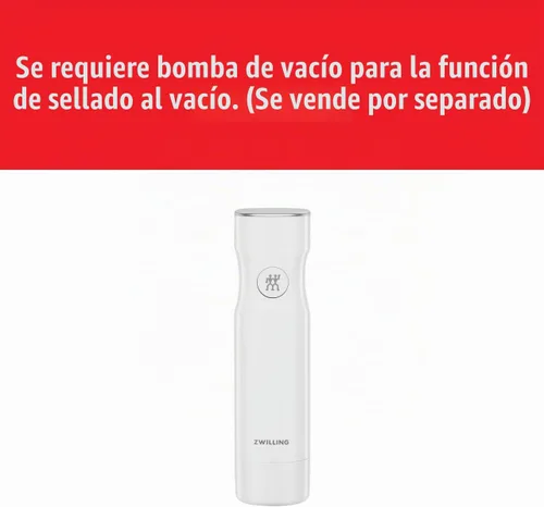 Vista 7 de ZWILLING Enfinigy - Batidora eléctrica de 48 onzas con hoja cruzada y tapa al vacío, color negro