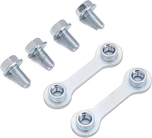 Vista 8 de 2 bloques de eslabones de hueso y 4 pernos para kit de accesorios de escape Vance y Hines 21989