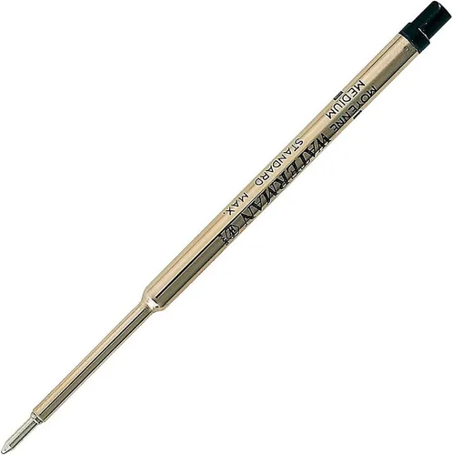 Vista 3 de Waterman Recambio de bolígrafo Punta media Tinta negra 1 unidad