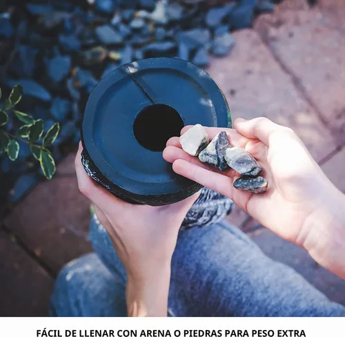 Vista 5 de Señuelo de búho para asustar a los pájaros Espantapájaros falso búho con cabeza giratoria, 15 pulgadas