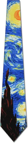 Vista 3 de Corbatas de noche estrellada Art Vincent van Gogh