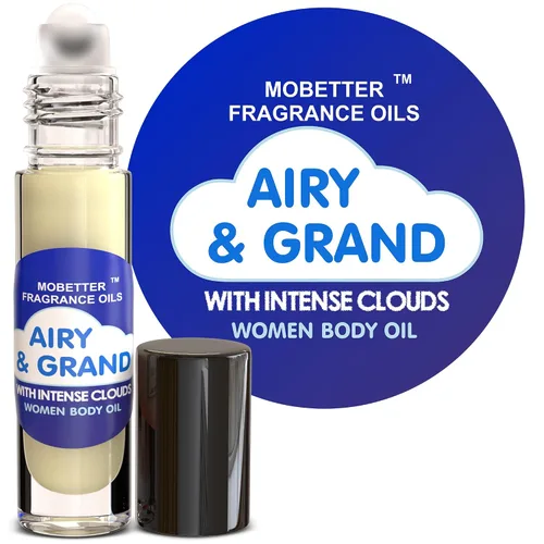 Vista 2 de MOBETTER FRAGRANCE OILS - Aceite corporal con perfume para mujer, fragancia Airy & Grand with Intense Clouds