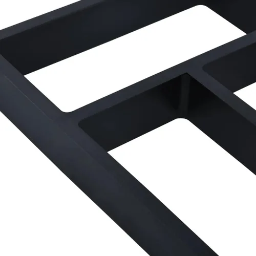 Vista 3 de vidaXL Pavimento reutilizable, 15.7 x 15.7 x 1.6 pulgadas, herramienta de mejora del hogar al aire libre, material plástico resistente, negro