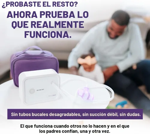 Vista 7 de Dr. Noze Best NozeBot Aspirador Nasal Eléctrico para Bebés - Diseñado por un Otorrinolaringólogo Pediátrico para Alivio Seguro y Suave