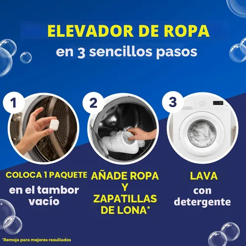 Vista 5 de OxiClean White Revive Blanqueador de ropa y quitamanchas Power Paks, 24