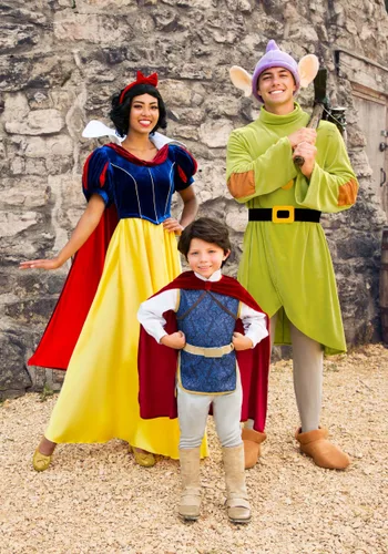 Vista 2 de Disfraz Adulto Dopey de Blancanieves de Disney Multicolor
