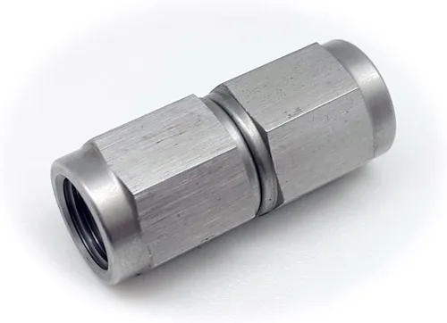 Vista 22 de Autobahn88 Montaje de extremo de manguera de freno de acero inoxidable - Reductor 1/2 NPT macho a 1/4 NPT macho