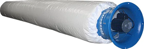 Vista 3 de Patterson Fan H18B-CS Ventilador de alta velocidad, cadena 3PH 230/460v suspendida