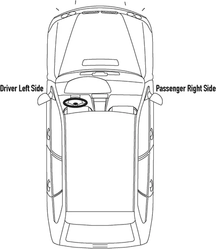 Vista 7 de Compatible con Chevrolet Chevy Cruze cubierta de luz antiniebla 2015 lado izquierdo del conductor