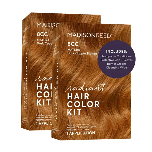 Vista 63 de Madison Reed - Kit de tinte radiante para el cabello, tinte permanente para el cabello, 100 % cobertura de canas, sin amoníaco, negro Parma 2.5NNN