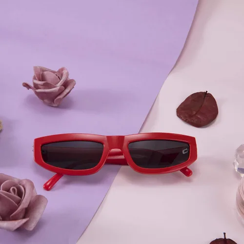 Vista 3 de FEISEDY Retro pequeño rectángulo gafas de sol mujeres hombres hip hop estilo b2731