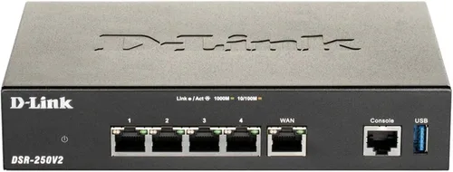 Vista 4 de D-Link Sistemas Servicios Router 4 Puertos GIGABIT