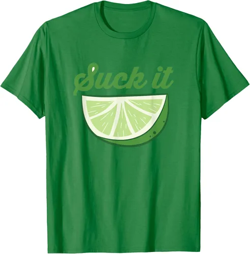 Vista 5 de Funny Lime Suck It Cinco De Mayo Citrus Sour Lime Camiseta, Blanco, S