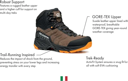 Vista 3 de SCARPA Rush TRK GTX Botas de senderismo impermeables Gore-Tex ligeras para hombre