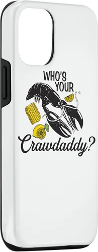 Vista 3 de iPhone 14 Who's Your Crawdaddy, Lobster Crawfish, CrawDad, Seafood Case