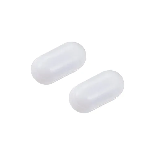 Vista 7 de MECCANIXITY Barra de agitador magnético, barra de agitación, 0.197 in, forma de cilindro, revestimiento de PTFE, imán blanco para laboratorio