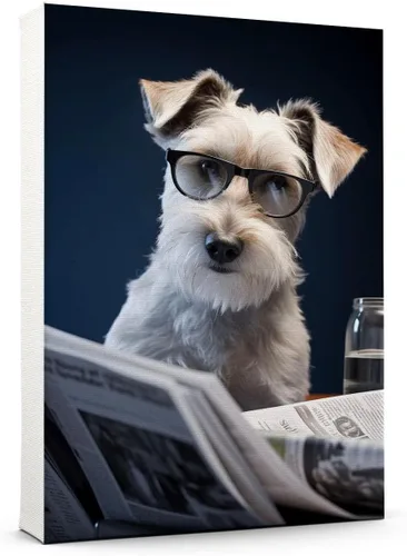 Vista 129 de Thuan Affenpinscher - Póster de lienzo con tus fotos, arte de pared para decoración del hogar, regalo conmemorativo para amantes de las mascotas
