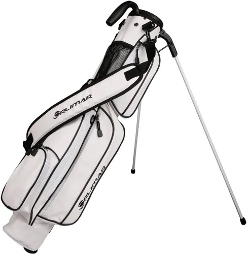 Vista 7 de Orlimar Pitch 'N Putt Elite - Bolsa de golf de piel sintética con soporte Synthetic Leather, Lightweight, Small, Carry Handle, Rain Hood Cover