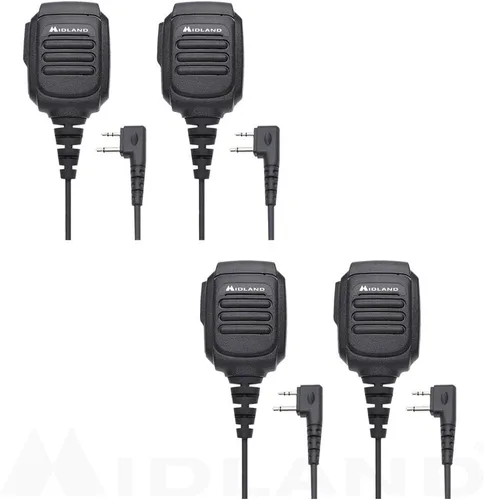 Vista 10 de Midland - AVPH10 Radios bidireccionales de mano - Micrófono de altavoz