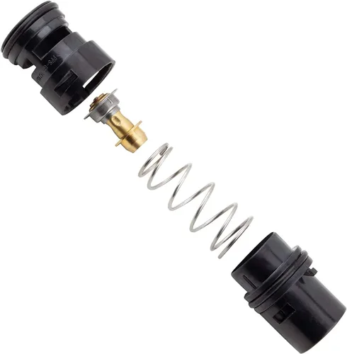 Vista 3 de Enfriador de aceite Radiador Tanque de Expansión Termostato Ajuste Para BMW 323i 325i 328Ci 330Ci 330Xi X3 X5 Z4 Reemplazar # 17111437362, 17 11 1