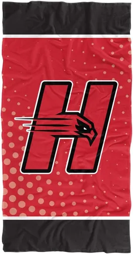 Vista 31 de LOGOVISION Manta Abilene Christian University, 30x60 Logo Dots CottonFront/PolyBackBeachTowel