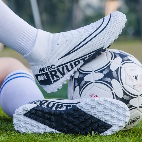 Vista 6 de Zapatos de fútbol para hombre,Zapatos de fútbol atléticos para caminar,Ag Cleats Entrenamiento al aire libre