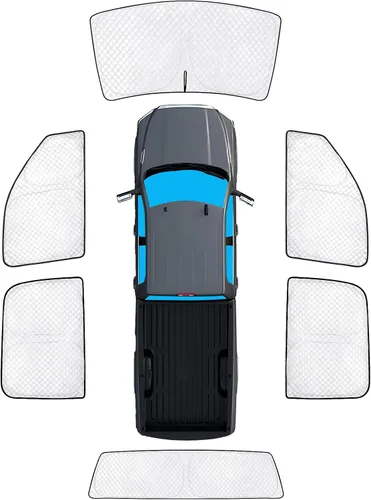 Vista 126 de KMF 6 piezas de parasoles gruesos para Mazda 3 Hatchback (No Sedán) 2014-2018 Accesorios, parasoles completos para parabrisas y ventanas de coche