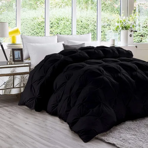 Vista 10 de Premium Collection - Edredón alternativo de diamante de 1600 hilos, tamaño individual XL, 68 x 92 pulgadas, 1 pieza para todas las estaciones
