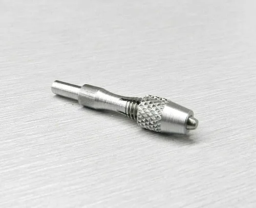 Vista 3 de Micro Chuck A-MC2 Mini Mandril Chuck Adaptador Herramienta Rotativa 1/8 Mango Hecho en Estados Unidos por JTS
