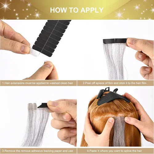 Vista 6 de EHDIS Kit de herramientas de extensiones de cabello, alicates de sellado de cabello, herramientas de extensión de cabello de superficie plana