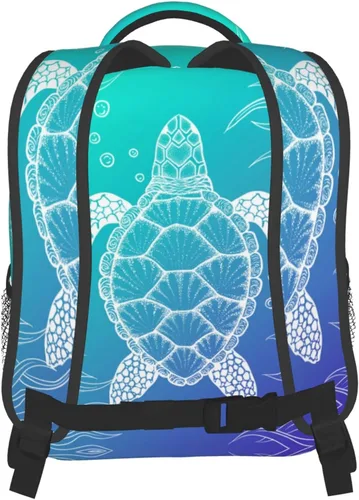 Vista 4 de YSBKN Mini mochila escolar de 12 pulgadas para niños y niñas, Multicolor6, Mochilas Daypack
