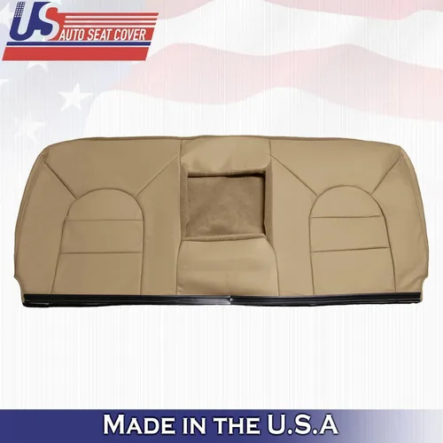 Vista 2 de U.S.AutoSeatCover 1999 para Ford F250 F350 F450 F550 Lariat - Funda de asiento de cuero para asiento trasero, color marrón