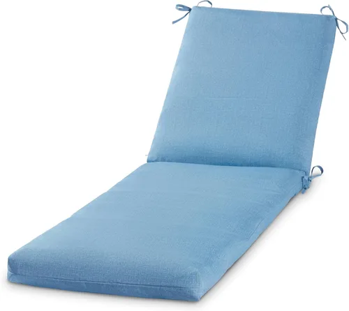 Vista 31 de Cojín reversible para silla de descanso para exteriores, color blanco tropical