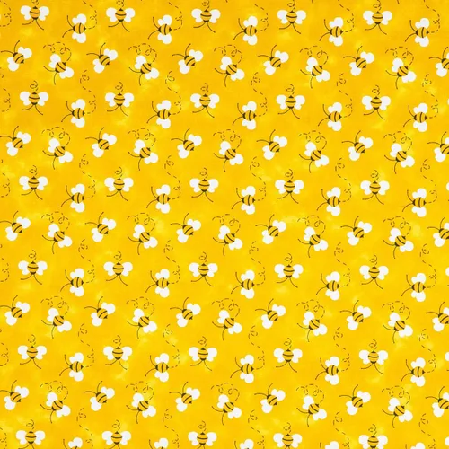 Vista 13 de Hobby Lobby Bee Gnomes - Tela de algodón calicó, 1 yarda Tela precortada para ropa, artículos para el hogar y accesorios