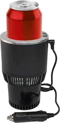 Vista 11 de Smart 2 en 1 calentador de taza de coche enfriador de taza de viaje calentada, control de temperatura, calentador de café de coche taza de café