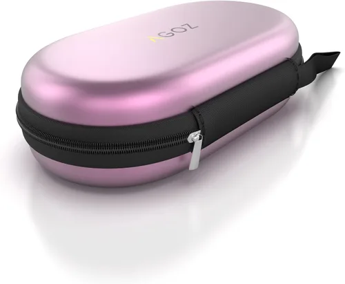 Vista 4 de AGOZ Funda pequeña para monitor de frecuencia cardíaca EMAY portátil, SonoHealth, OXPROVO, FaceLake FL10, organizador de viaje con correa