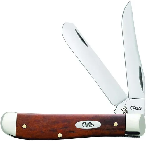 Vista 18 de Case XX WR - Navaja de bolsillo Mini Trapper de hueso ámbar, artículo #013 - (6207 SS) - Longitud cerrada: 3 1/2 pulgadas