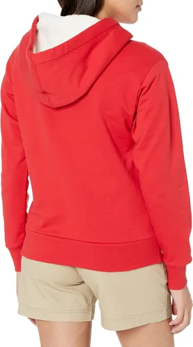 Vista 2 de GAP Sudadera con capucha con forro Sherpa con logotipo para mujer