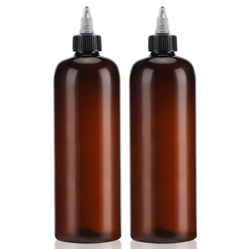 Vista 10 de Segbeauty Botellas de tinte para el cabello de 16.9 onzas, 2 botellas aplicadoras de color de cabello medidas recargables de 16.9 fl oz, botella