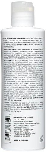 Vista 2 de ARROJO Curl Hydration - Champú para cabello rizado